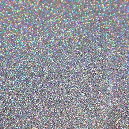 Electric Bliss Beauty Holographic Silver Glitter Spray - Shiny Body Glitter Spray, Hair Glitter Spray for Hair & Body Face Glitter, Eye Glitter, Rave Glitter Festival Accessories