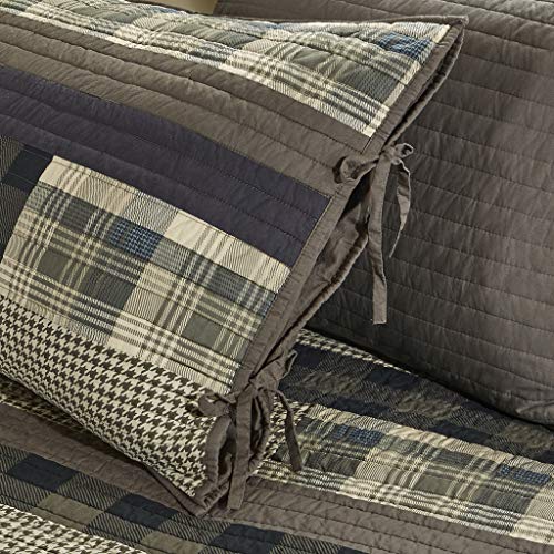 Woolrich Winter Plains Day Bed Cover Set Brown Tan 5 Piece - 75x39