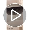 Midanya Square Rain Shower Head - High Pressure, Oil Rubbed Bronze 16 Inch - Variation: Bronze / 16 Inch