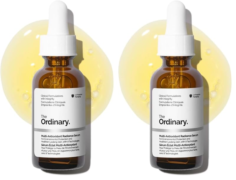 The Ordinary Vitamin C Serum for Face 1 Oz Pack of 2 - Brightens & Protects Skin