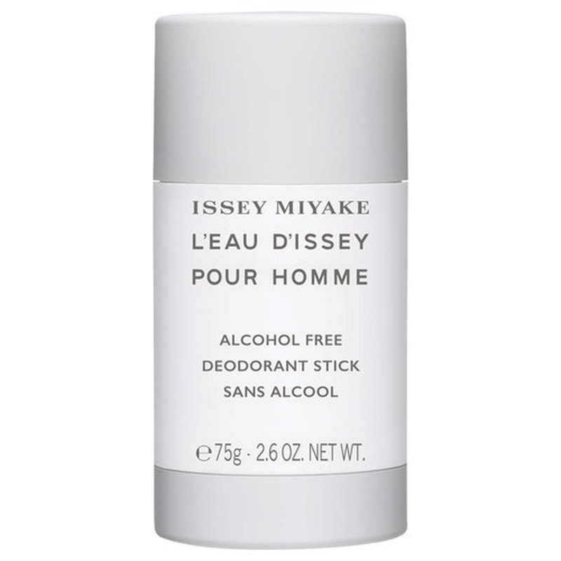 Issey Miyake L'eau De Issey Deodorant For Men 2.6 Oz / 75 G Stick Alcohol Free (3423470311518)