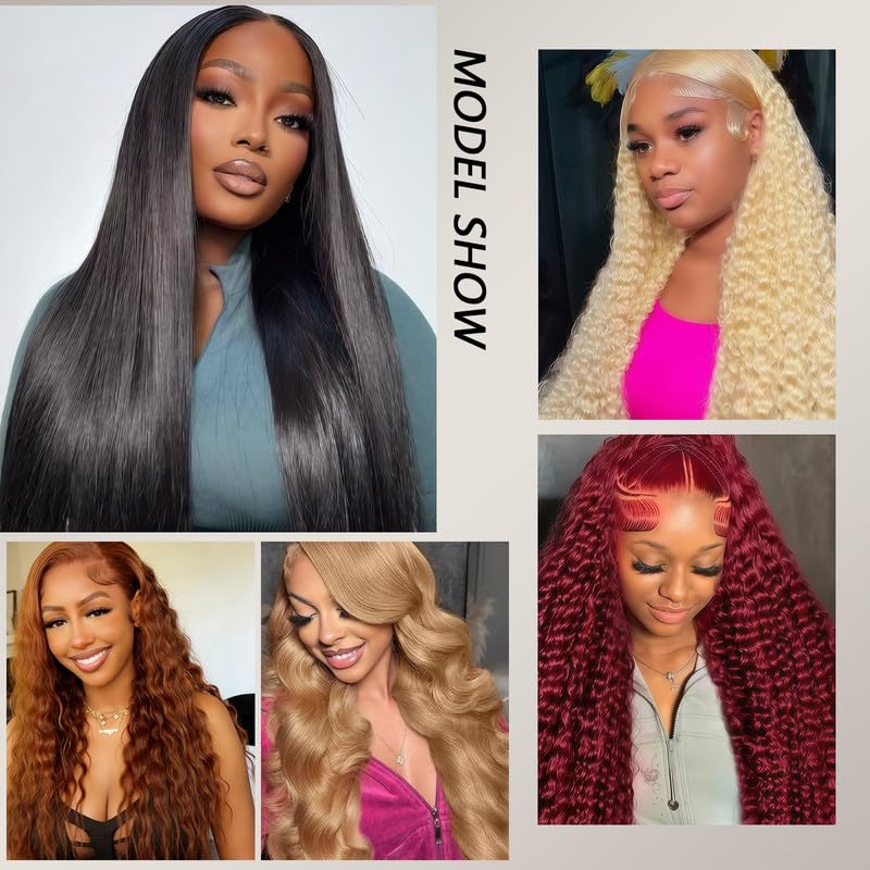 Deep Wave Human Hair Bundles - 8, 10, 12 Inch Dark Brown Brazilian Virgin Hair - Variation #4-D