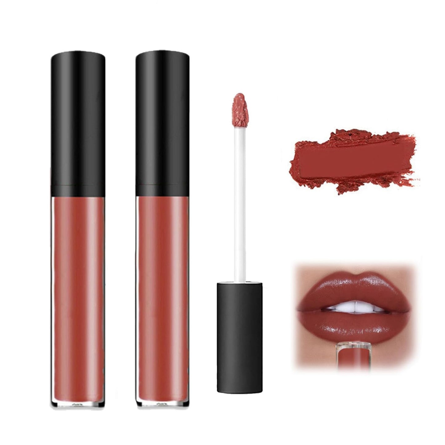 Lassi Lips Staining Lip Oil, Hailnrothwad 12 Colors Cream Texture Lipstick, Non-stick to Cup Non-fading Long Lasting Moisturizing (#12)