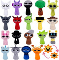 20pcs Plush Horror Toys - 10-Inch Soft Stuffed Animal Pillow Figures Gift