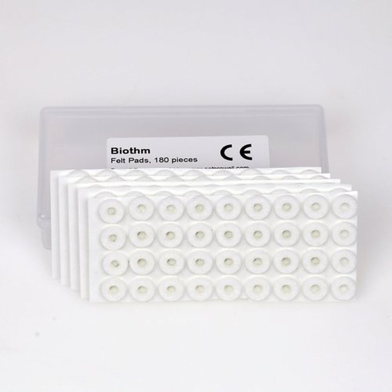 Biothm Felt Ear Clip Electrode Pads for Alpha Wave Stim Devices, 256 Pieces