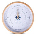 Ocean Master Tide Clock - Handcrafted Beech Wall Clock with Tide Display