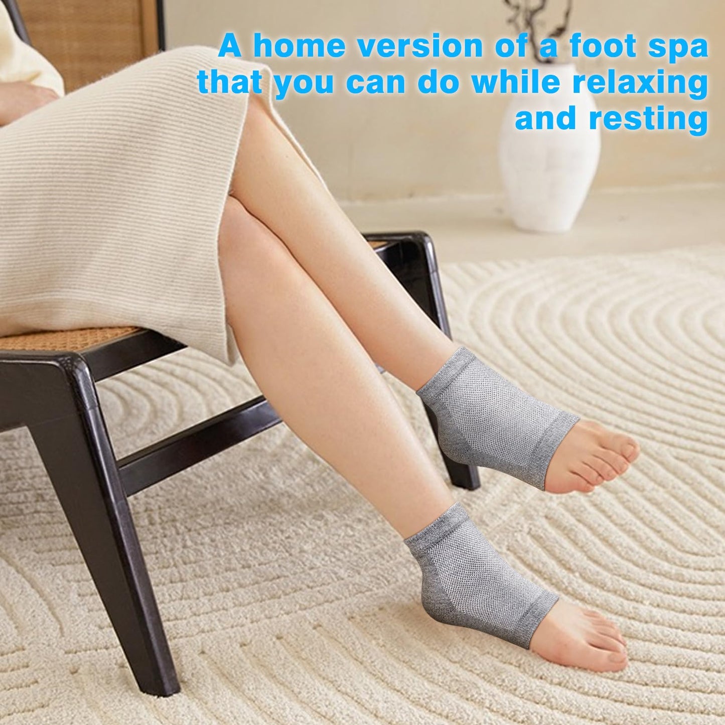 Yunmeng Urea Cream 40 Percent for Feet Maximum Strength, with Moisturizing Heel Socks for Cracked Heel,Foot Cream for Dry Cracked Heels and Feet,Urea Lotion, 3.5 OZ, Foot Files