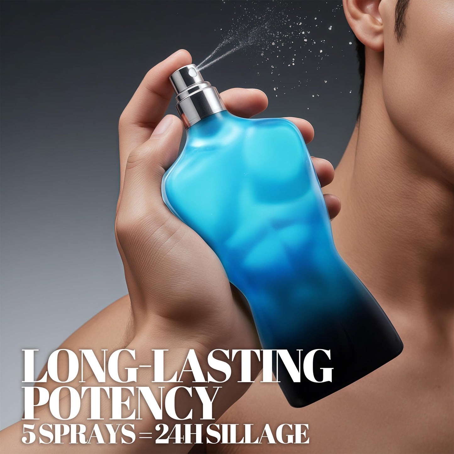 A CENTER Men's Cologne Gift Set Include Valentine Milano,Valentine,Blue for Men Ultra& Valuable Paris - 3.4 Fl Oz Each | Vanilla Bourbon, Leather & Amber Floral Fragrance Eau de Toilette Perfume