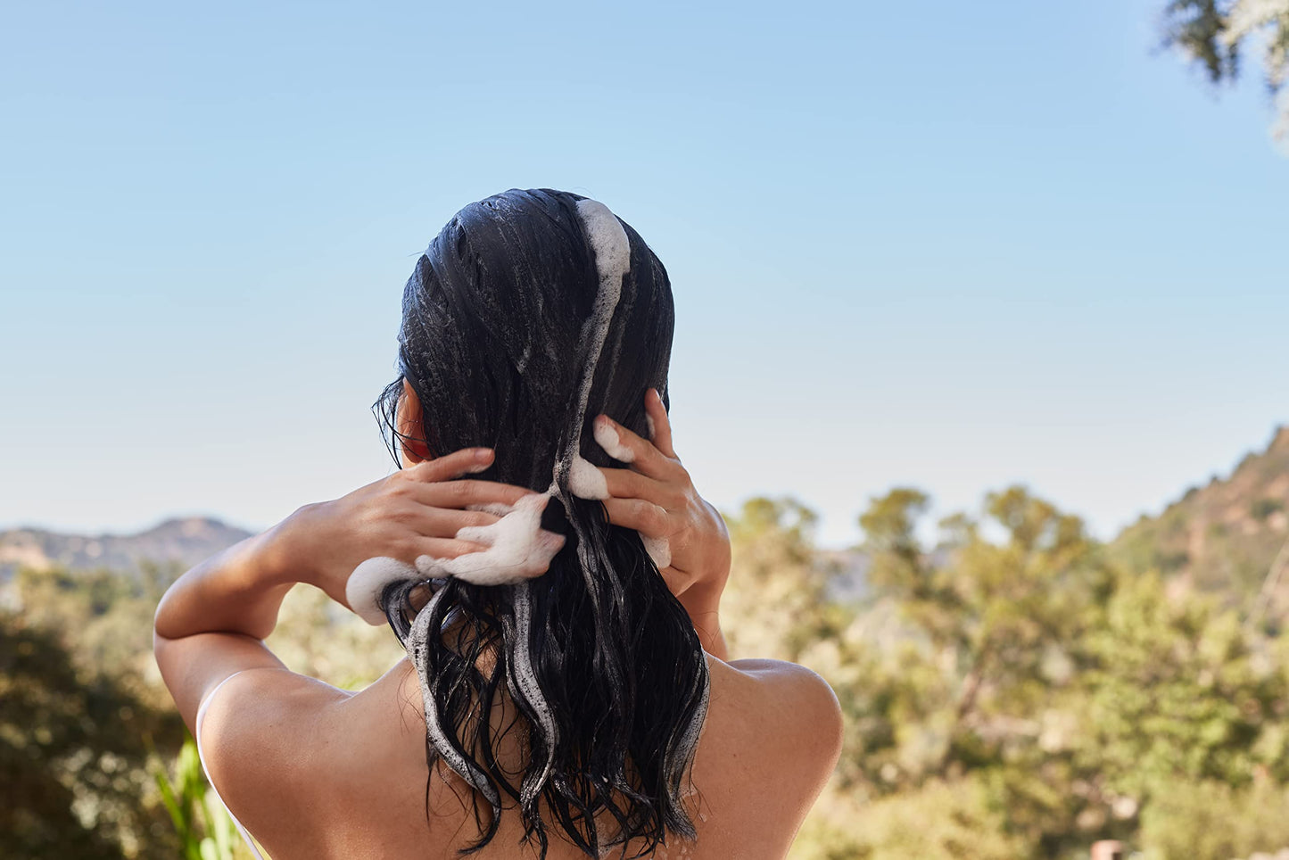 LATHER Avocado Mint Hair Mask Repair Treatment - Deep Conditioning Hair Mask to Smooth, Restore Strength & Shine on Dry or Damaged Hair - Leave In Conditioning Mask - Sulfate Free - 4 Fl Oz Tube