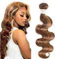 Honey Blonde Body Wave 22in Virgin Hair Bundles, 12A Remy Single Bundle by AUROO
