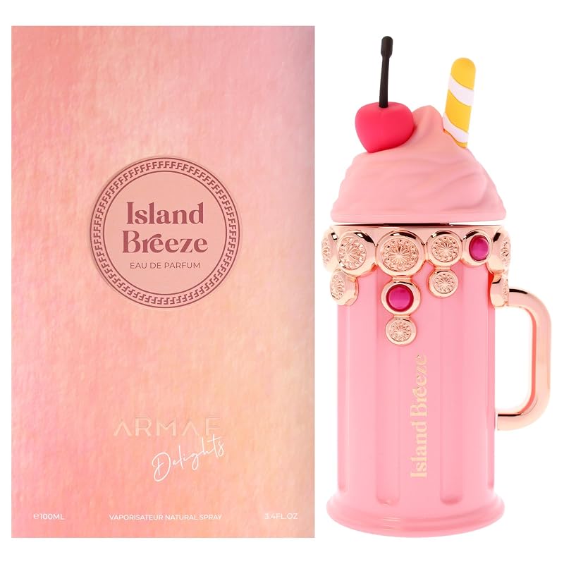 Island Breeze Eau de Parfum for Women – Long-Lasting Fruity Floral Musk 3.4 oz