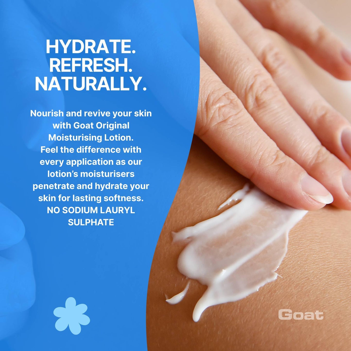 Goat Milk Lotion - Moisturizing - Non Greasy - 17 oz Enriched Milk, Suitable for Dry, Itchy or Sensitive Skin - Made in Australia - Original