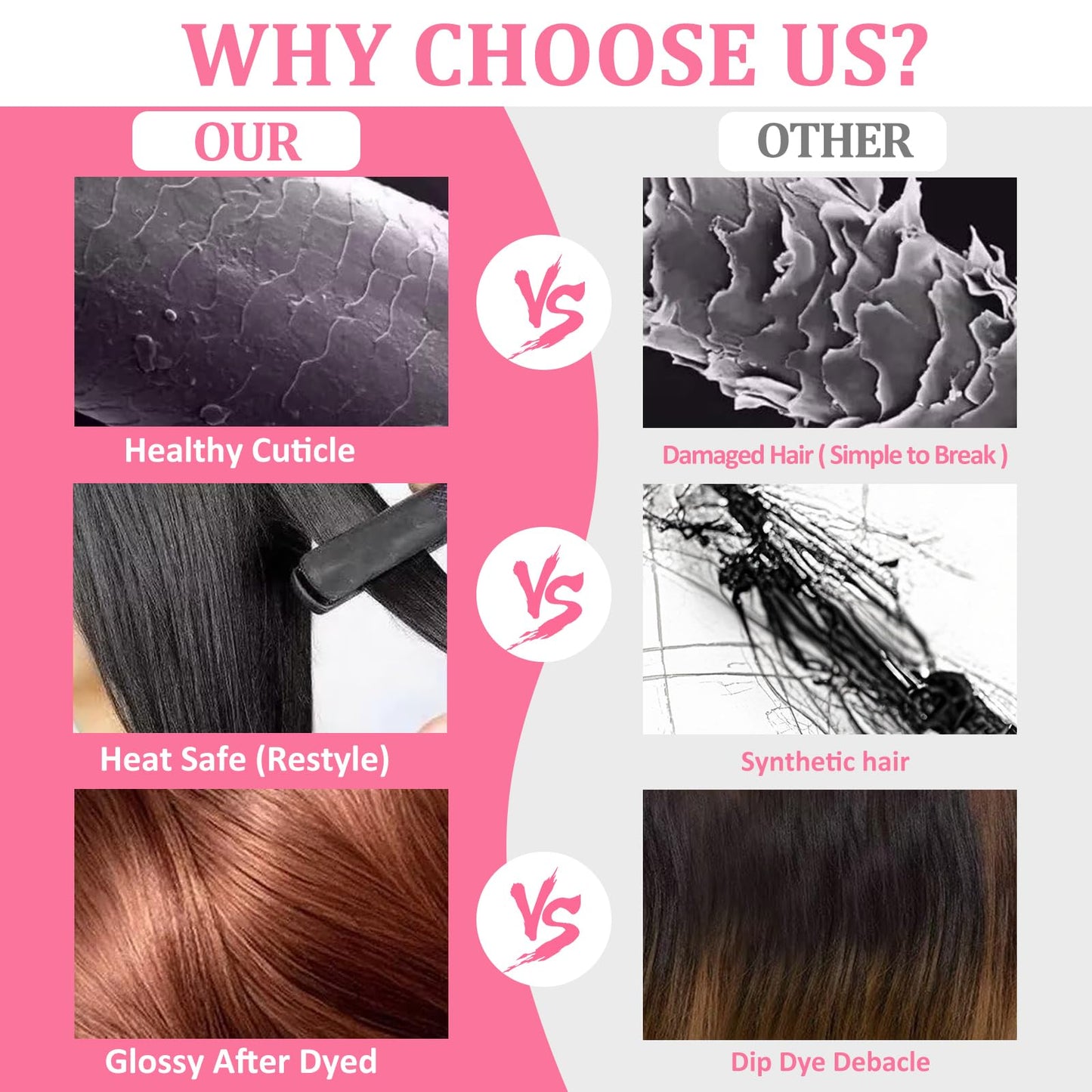 Clip in Hair Extensions Real Human Hair Seamless Balayage Human Clip ins Extensions for Women Invisible Straight 8Pcs Double Weft Dark Brown Highlight Chestnut Brown 16inch 90g