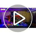 SEASONBLOW 10ft Halloween Inflatable Horse Carriage Yard Decor with LED Lights