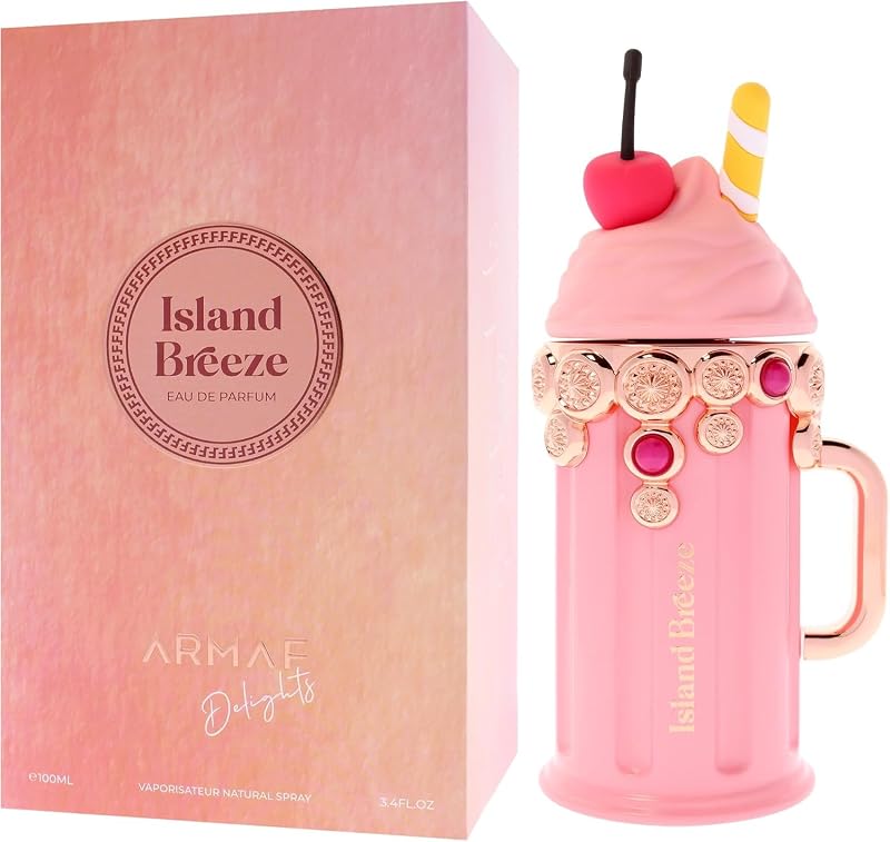 Island Breeze Eau de Parfum for Women – Long-Lasting Fruity Floral Musk 3.4 oz