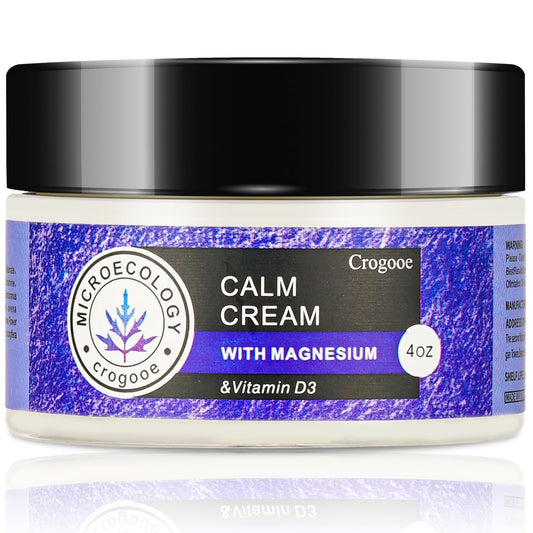 APLEFBE 2025 Updated Magnesium Cream for Sleep: Nighttime Magnesium Lotion for Pain & Leg Cramps, Muscle Relaxation, Calm, Deep Hydration, Skin Care for Kid, Men, Women (Lavender)