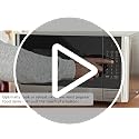 Countertop Microwave Oven 0.9 Cu.Ft 900W Stainless Steel - Black+Decker