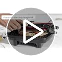 Stainless Steel Nonstick 8x10 Inch Panini Press & Indoor Grill