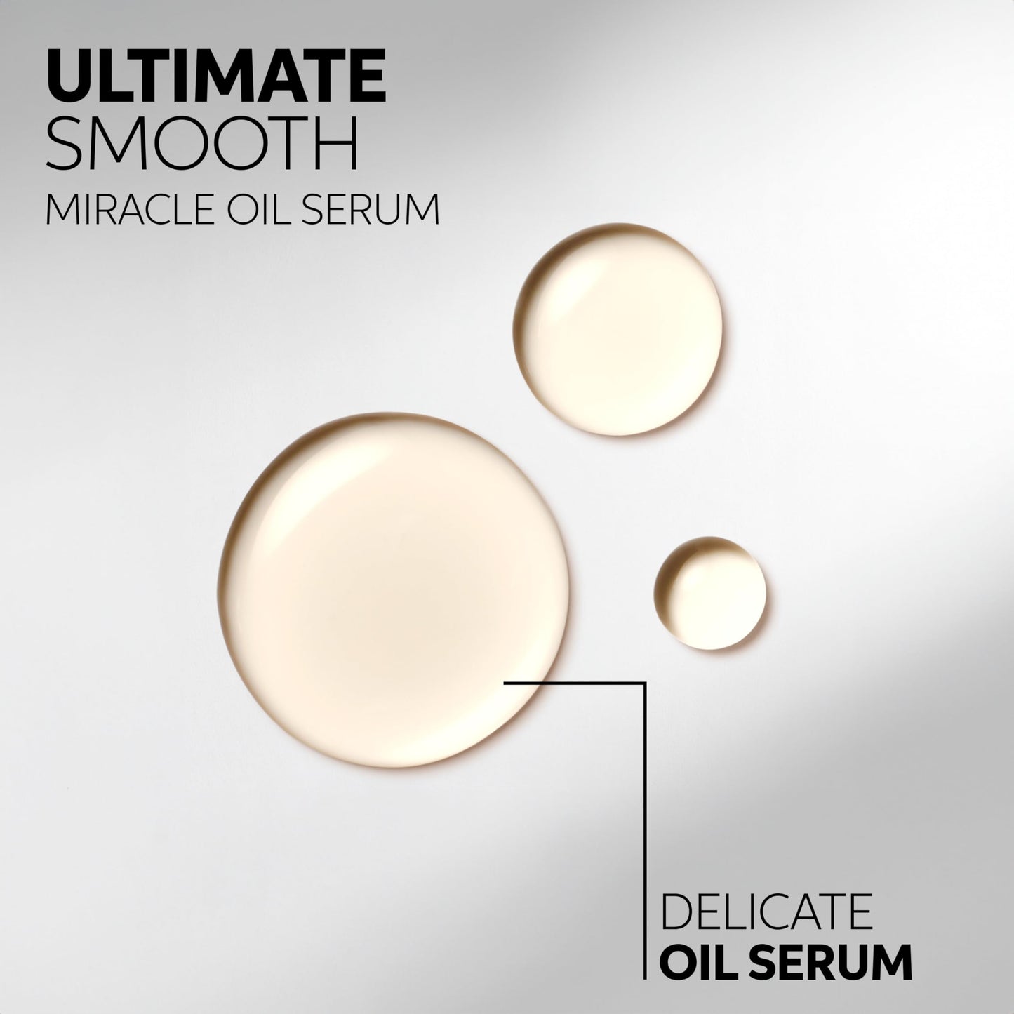 Wella Professionals ULTIMATE SMOOTH Miracle Oil Serum for Dry, Dull & Frizzy Hair | With Squalane & Omega 9 | 1 Fl Oz