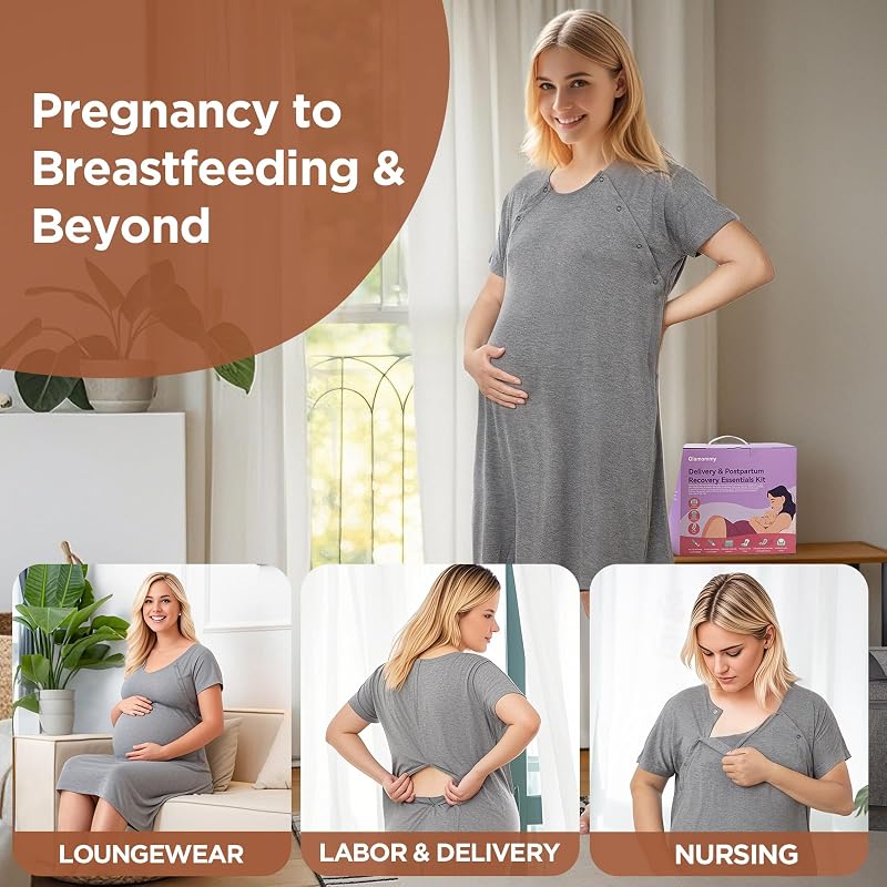 Ultimate Postpartum Recovery Essentials Kit - Labor & Delivery, Glamommy