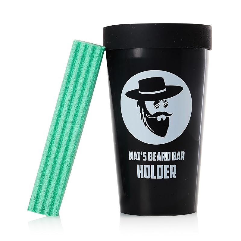 Beard Bar Pro (V2.0) & Holder - Flexible Beard Trimming Cleanup Tool