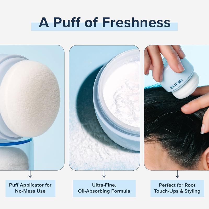 Airlift Volume Refresh Powder – Instant Hair Texture & Oil Absorbing Powder (0.21 oz) for Men & Women