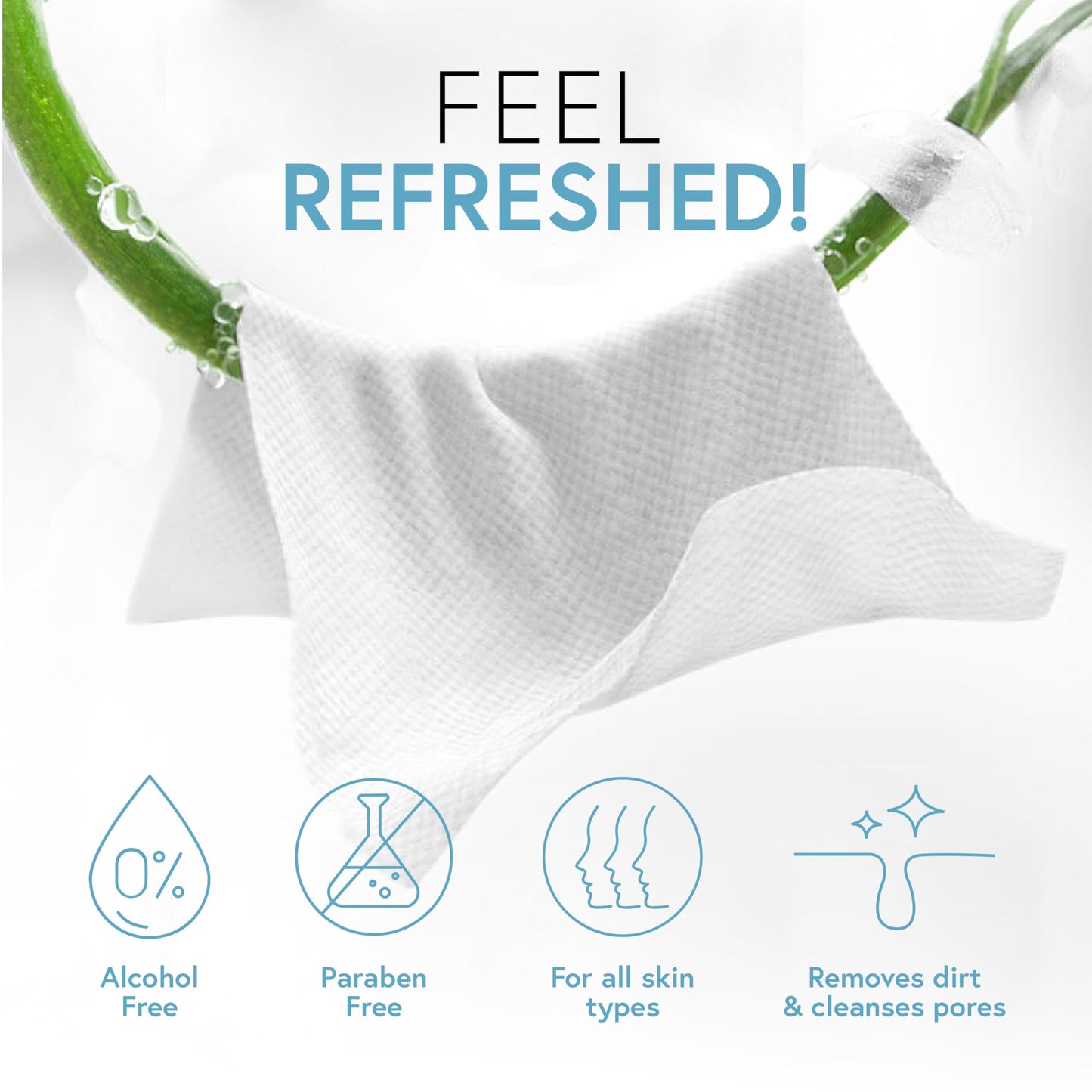 Makeup Remover Wipes Individually Wrapped Natural Fresh Aloe Travel Packs Elderly Bathing Cleansing Wipes - 500 Count per Package | Small Size Toiletries | Hotel Toiletries Bulk Set