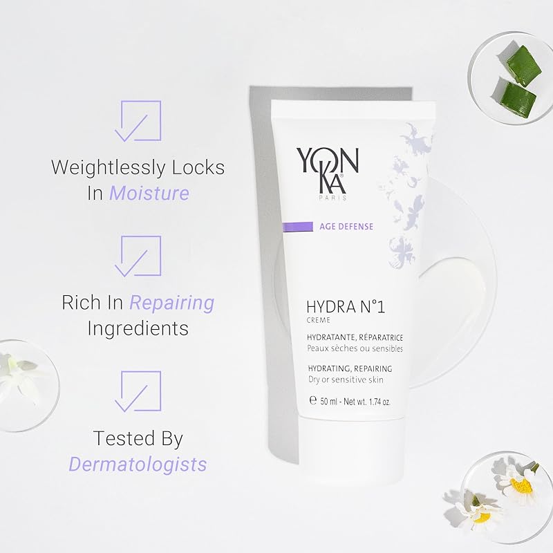 Hydra N°1 Crème by Yonka—Repairing, Hydrating Rich Cream 0.53 oz