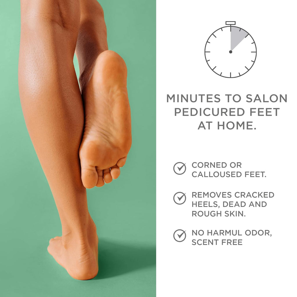Lee Beauty Professional Callus Remover for Feet - Original, Powerful Formulation - Extra Strength Gel, Home Pedicure Foot Spa Results - Cracked & Dead Dry Skin Supplies - 8 Oz