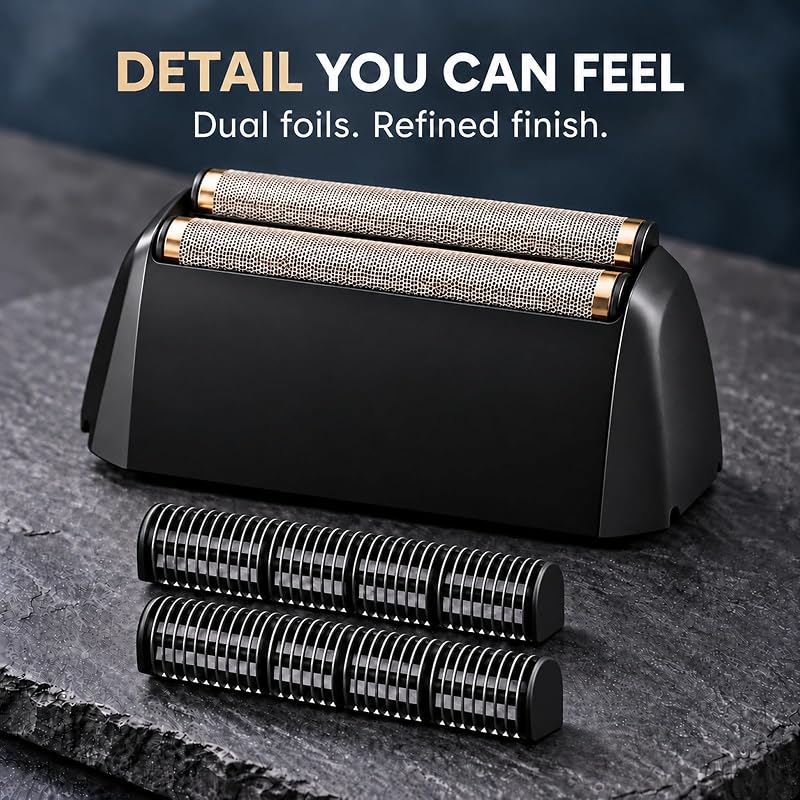 Replacement Shaver Foil Cutter for Wahl Vanish Shaver 8173-700 | 3 Packs