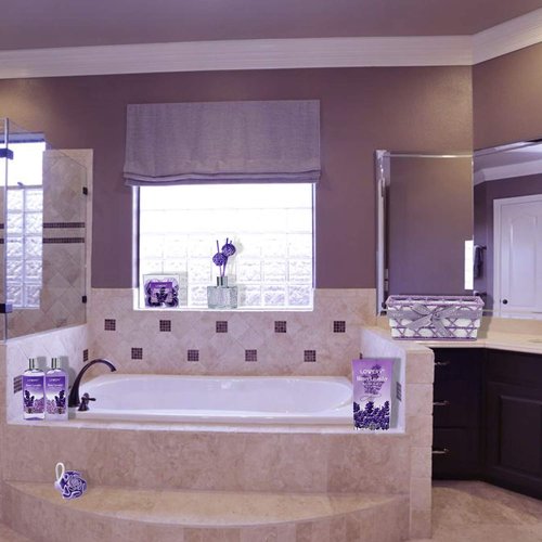 Valentines Day Gifts for Her, Bath and Body Gift Basket For Women & Men, Honey Lavender Home Spa Set with Essential Oil Diffuser, Soap Flowers, Bath Salts, Bubble Bath & More 13pc Presents for Mom