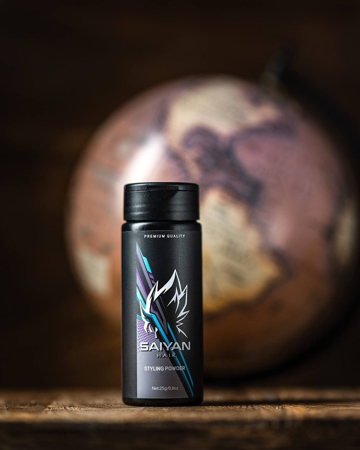 Saiyan Hair POWDER - For Volume, Styling and Texturizing (Matte Clear Finish, Unisex, Medium Hold)