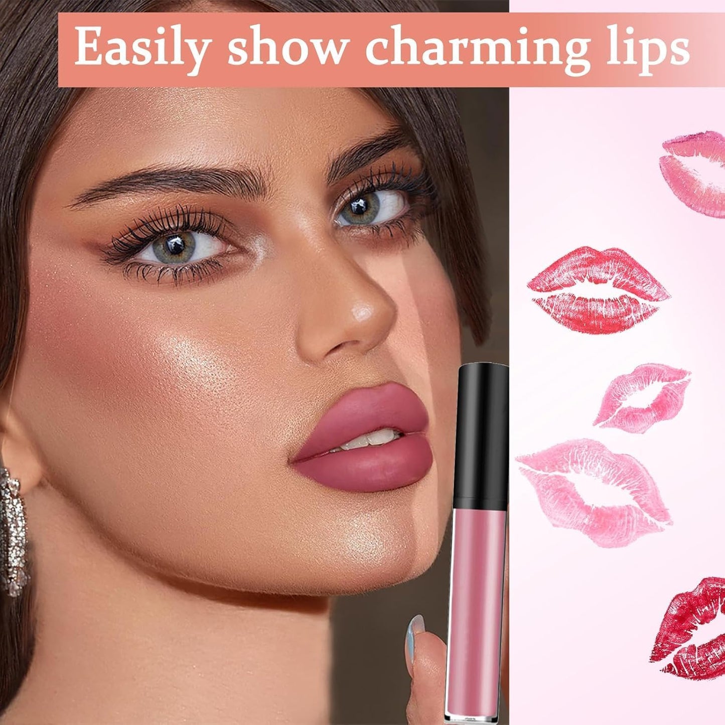 Lassi Lips Staining Lip Oil, Lassi Lips Staining Long Sweet Lasting Lips Oil, 12 Colors Cream Texture Lipstick, Long-Lasting Moisturizing, Smooth Application, Llong-lasting Color (#12)