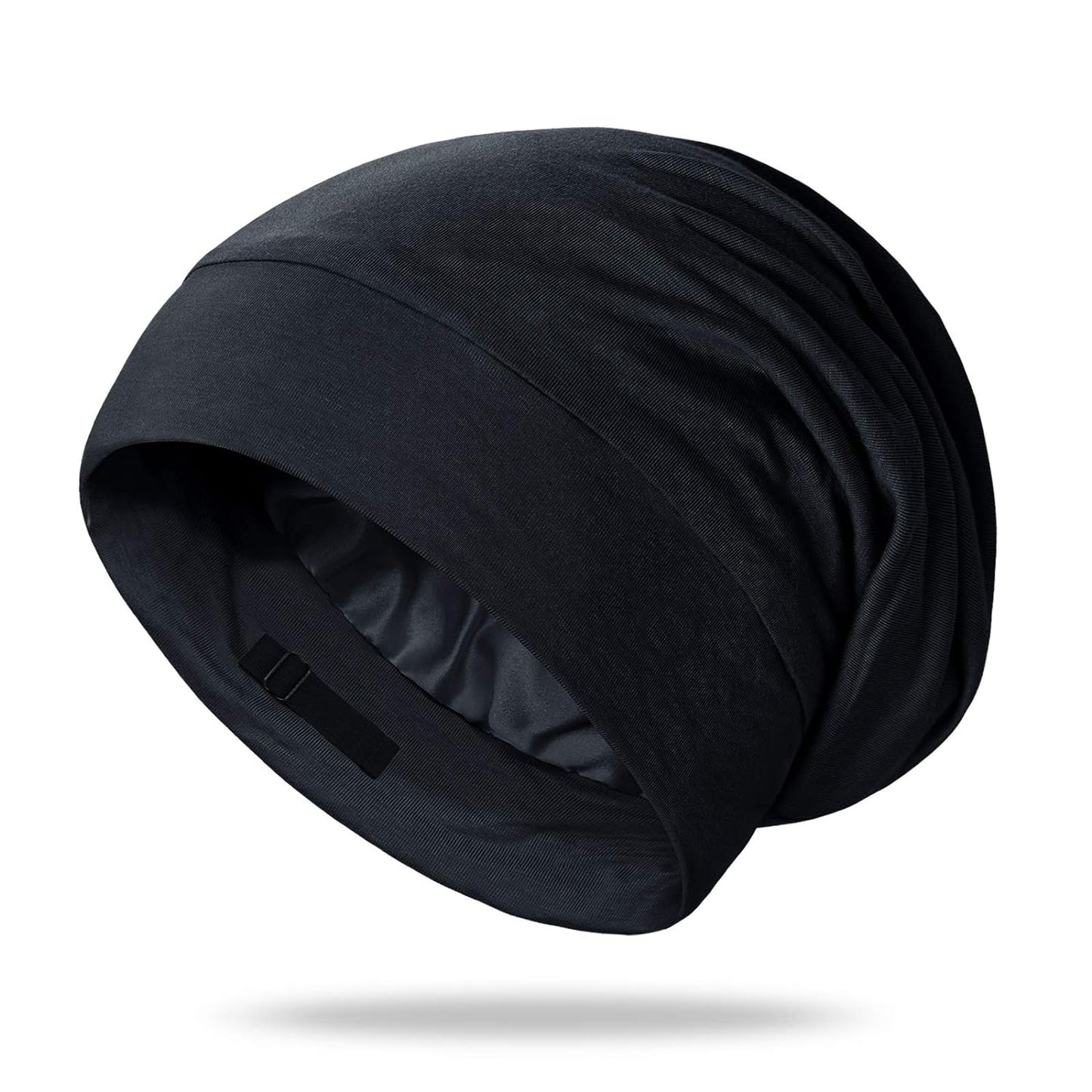 100% Silk Dreadlock Cap & Bonnet for Sleeping - Extra Large Hair Cover for Men & Women