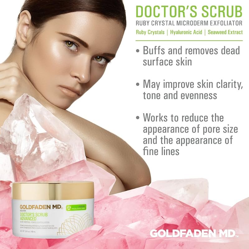 Goldfaden MD Doctor's Scrub Ruby Crystal Microdermabrasion Scrub 3.5 fl oz - Pack of 1