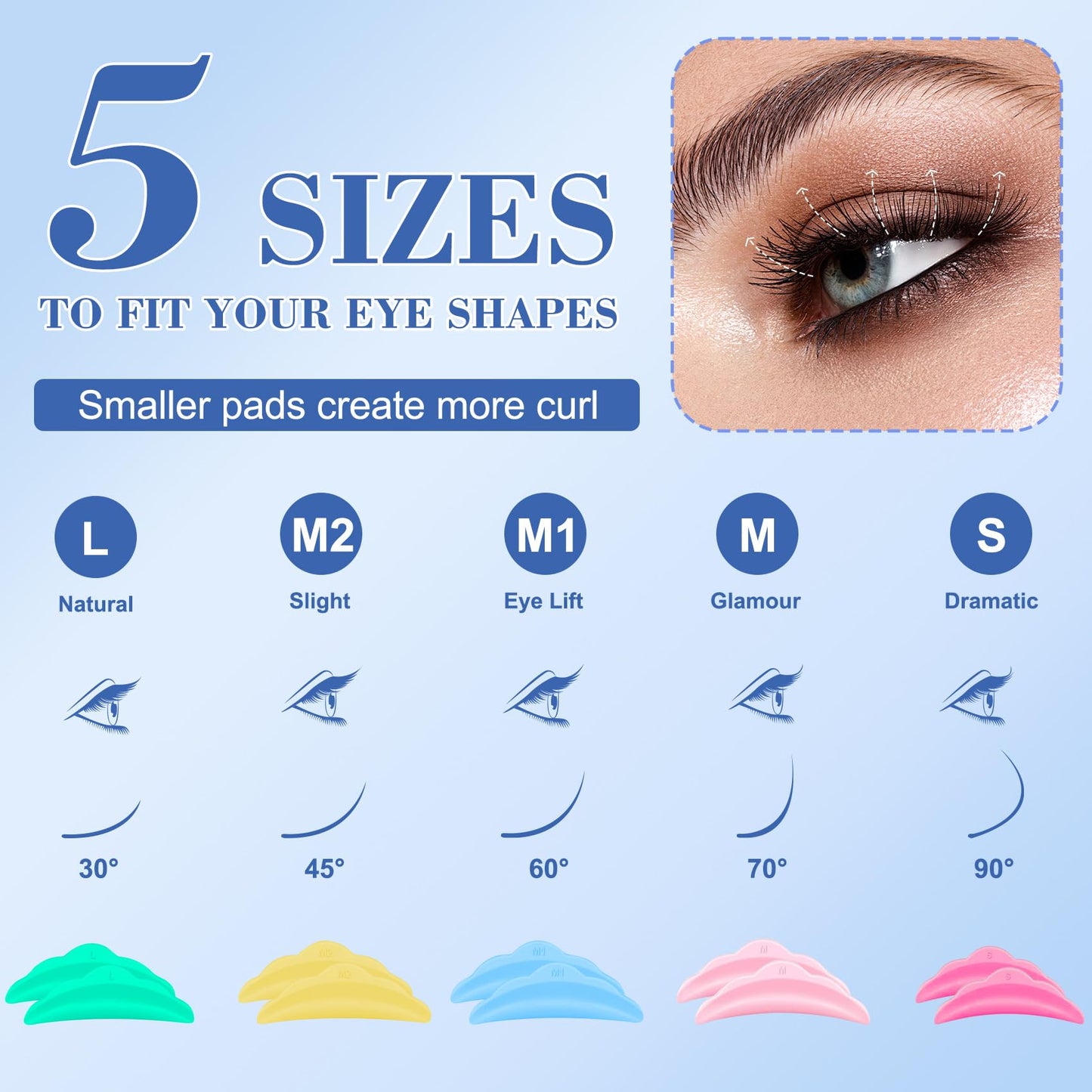 Lash Lift Kit, Eyelash Perm Kit for Natural Curling, Professional Eyelash Lift Kit for Long-Lasting Curl, Black Eyebrows & Eyelashes Color Kit, DIY Lash Lamination Set for Salon & Home Use