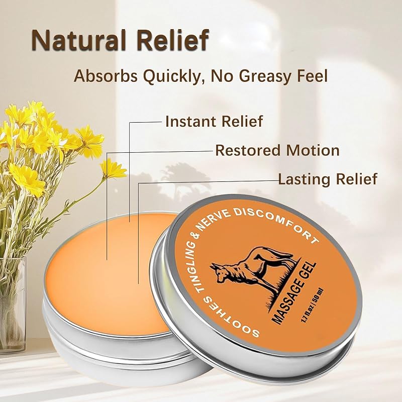 Joint & Muscle Soothing Cream with Arnica Oil, Camphor Blue & Chamomile Extract (1PCS) – Herbal Cooling Balm