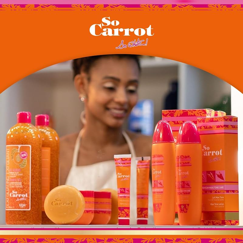 So Carrot Body Wash 31.8 fl oz / 940 ml - Fair & White So Carrot Formula