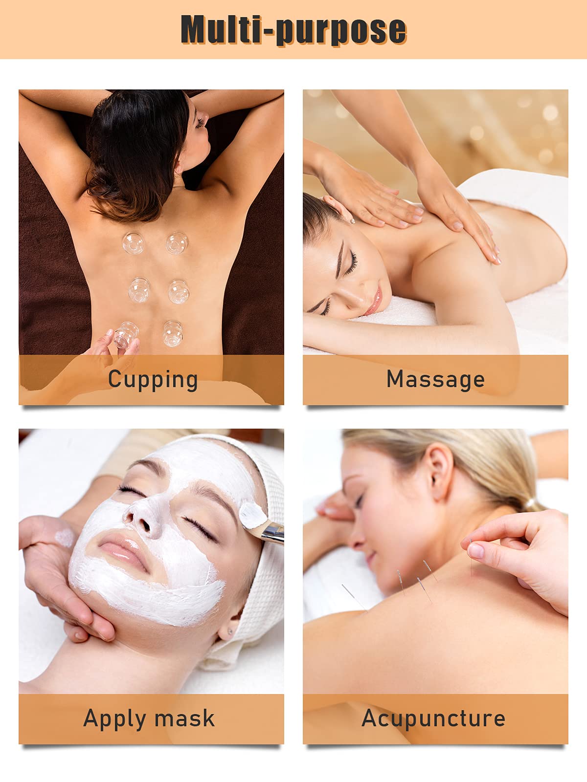 Kalolary Massage Face Cradle Cushion for Massage Tables, Universal Crescent Headrest Face Rest Neck Head Cushion Pillow for Massage Chairs Spa Bed (Black)