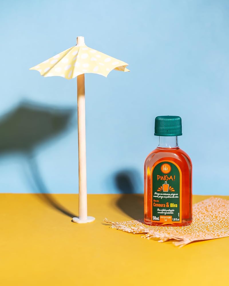 Pinga! Hair Oil Pack 1.69 Fl Oz x2 with Carrot & Olive Oil for Softer, Radiant Hair — Variation 1.69 Fl Oz (Pack of 2)
