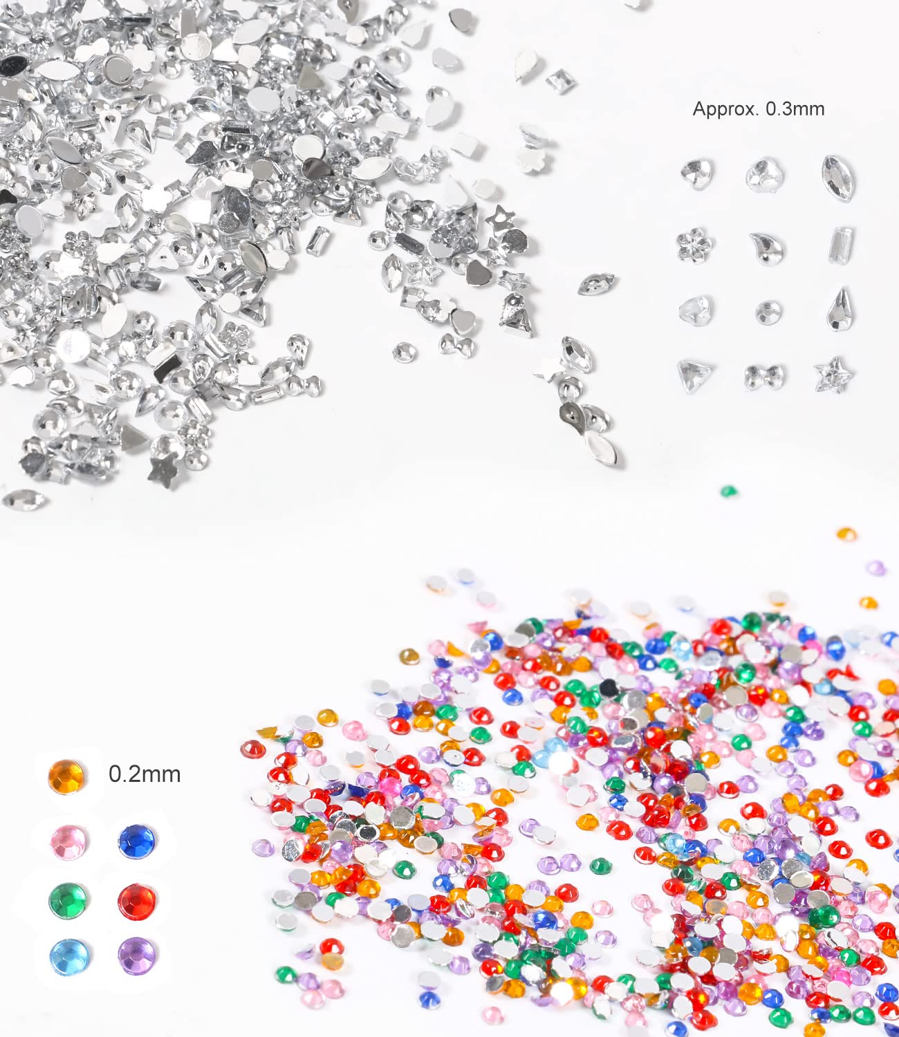 Acrylic Nail Kit-Nail Acrylic Powder Liquid Set with Practice Fingers Base & Top Coat Practice Hand Tools Glitters Tips for Women Salon Home