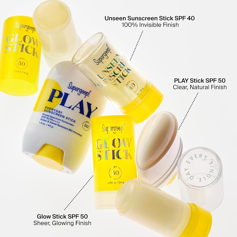 Sunscreen Stick SPF 50 PA++++ - Travel-Friendly, Water-Resistant, Clear Finish (1.4 fl oz)