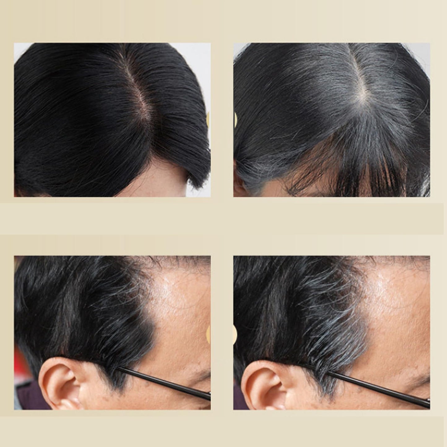 Cubrir Canas, Lápiz Para Cubrir Canas, Peine Colorante, A Tool to Temporarily Cover Gray Roots, An Easy-to-Use Hair Stick, And a Waterproof and Sweat-Resistant