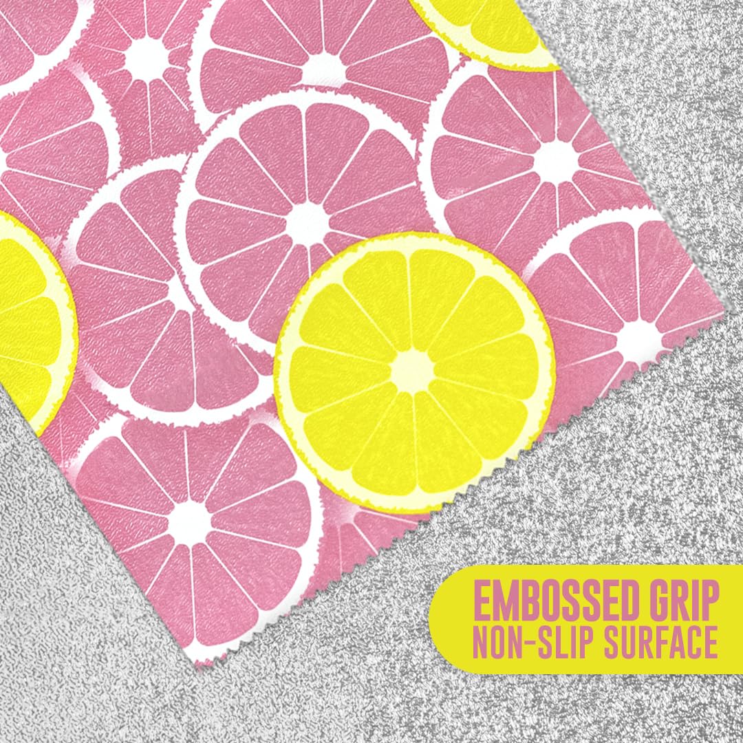 Colortrak Pink Lemonade Pop-up Foil W/Dispenser (400 Count), Pre-cut Sheets, Non-Slip Embossed Texture, 5" x 11" Sheets for Hair Foil Coloring and Highlighting Sheet Applications