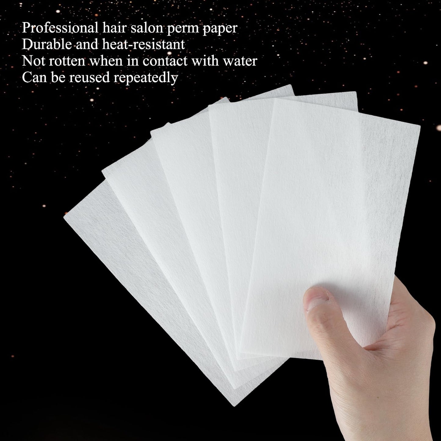 400 Pcs Perm Papers for Hair, Disposable end papers for hair perm Perm Kits for Hair Perming Boys for Cold and Hot Perms High Temperature Resistance Suitable for Professional Salons and Home Use