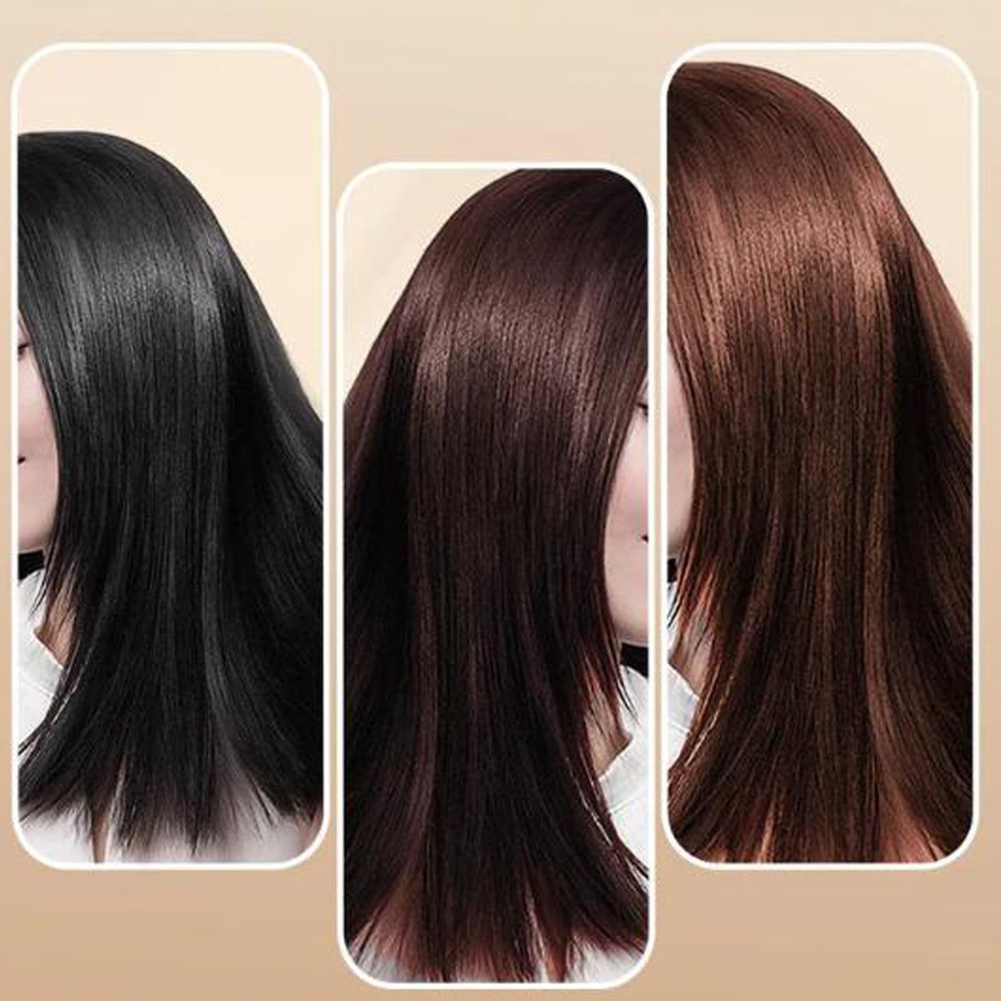 2-in-1 Hair Color Stick & Comb, Long Lasting Hair Color Stick, Waterproof, Sweat-Proof, White Hair Concealer Sticks for Women & Men (Coffee)