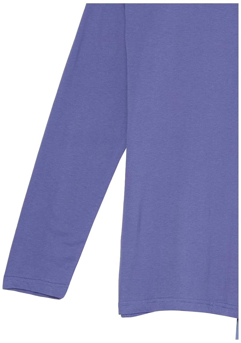 Butterfly Print 2-Piece Flannel Pajama Set for Women - 100% Cotton, Small, Purple Butterfly