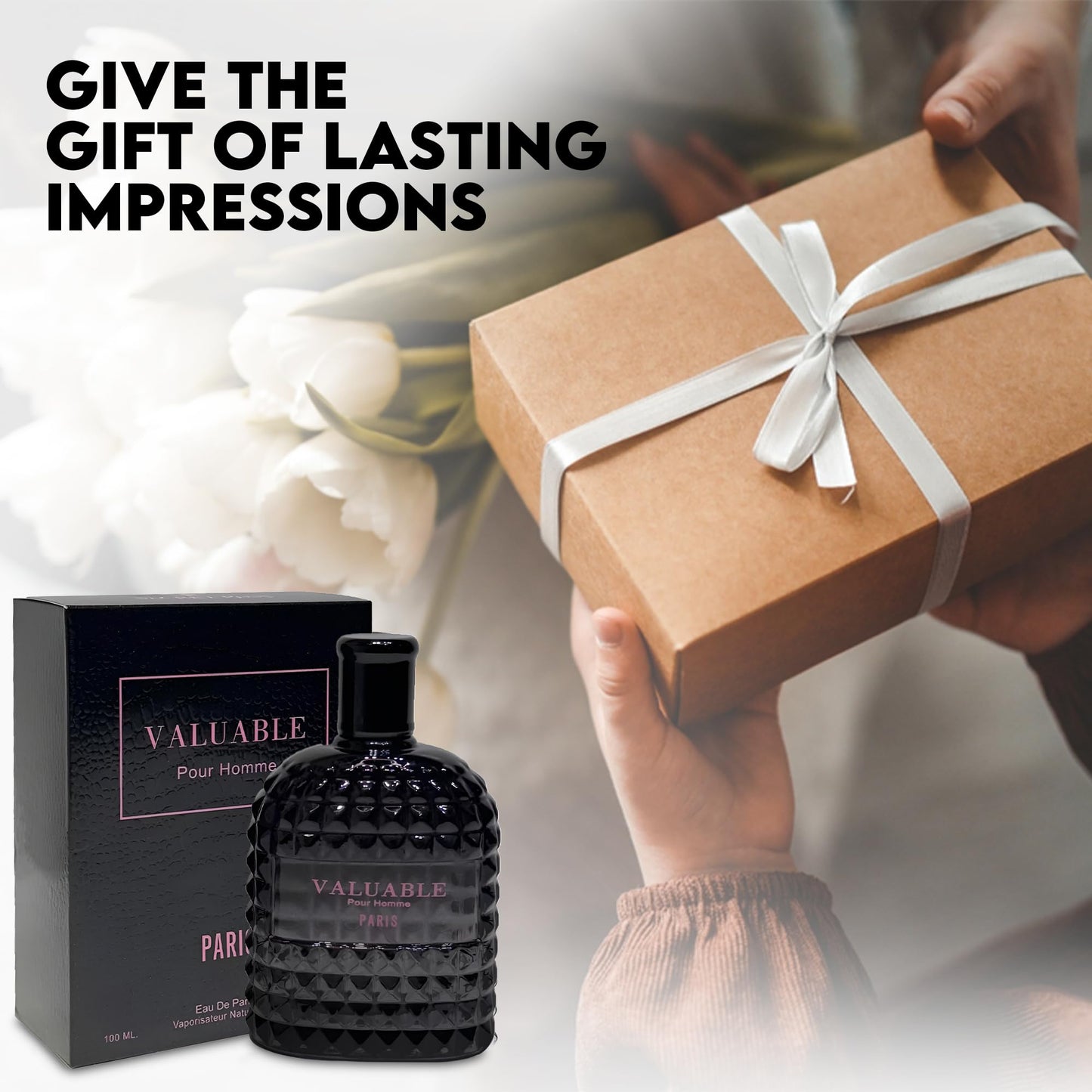 A CENTER Men's Cologne Gift Set Include Valentine Milano,Valentine,Blue for Men Ultra& Valuable Paris - 3.4 Fl Oz Each | Vanilla Bourbon, Leather & Amber Floral Fragrance Eau de Toilette Perfume