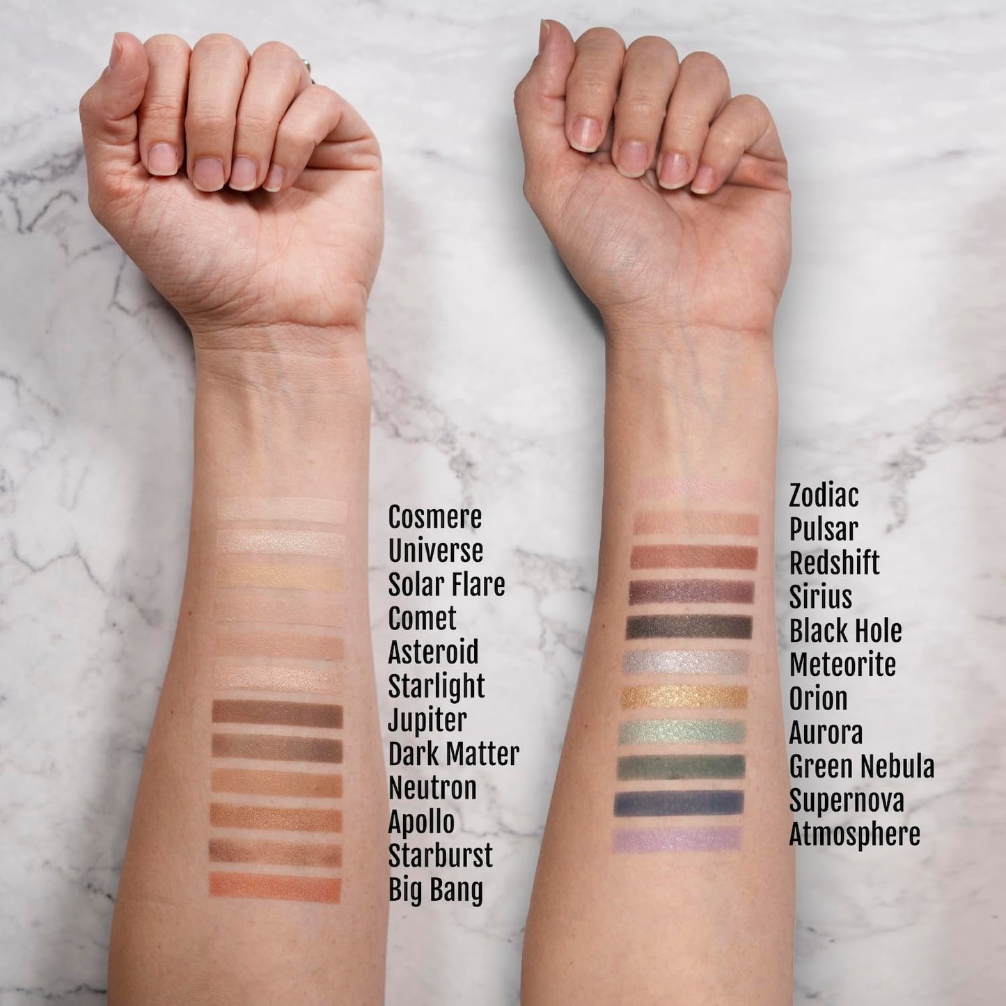 BaeBlu Hypoallergenic Eyeshadow Organic 100% Natural Finely Pressed Velvety Smooth Powder, Made in USA, Jupiter