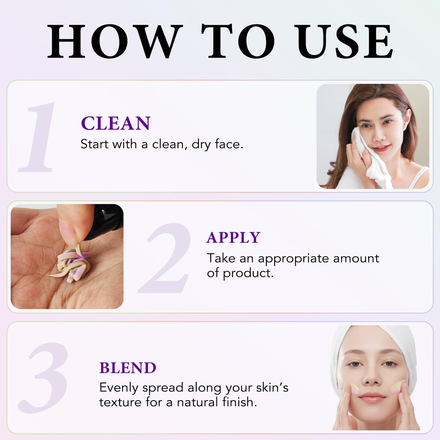 Primer for Face Before Makeup - Face Primer with SPF50+/PA++++｜Moisturizing & Brightening and Water & Sweat Resistant｜Make up Primerr｜Protecting & Repairing Base Makeup 1.4oz